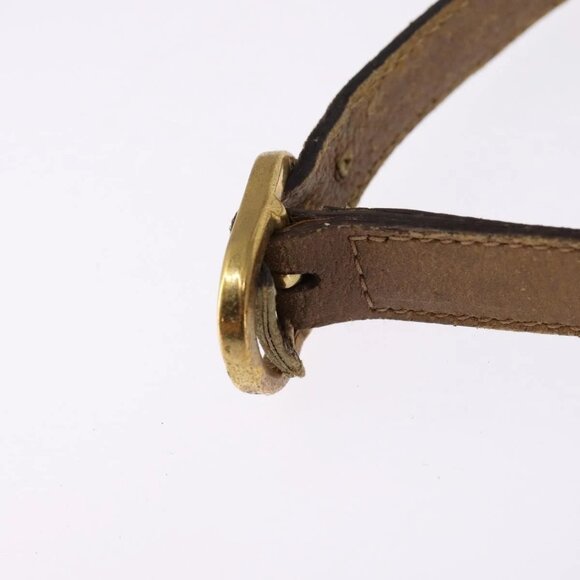 GUCCI GG Supreme Web Sherry Line Shoulder Bag PVC Beige 116 02 089 Auth 148264 - Picture 9 of 16